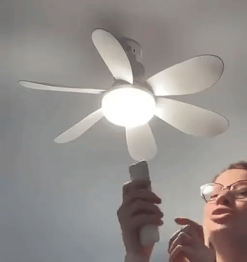 50% OFF TEMPORÄR  PowerFan™ - Ventilatorlampe