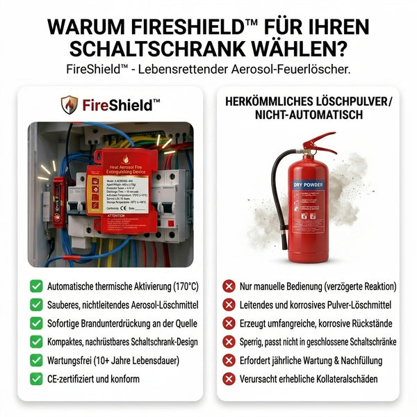 50% OFF TEMPORÄR  FireShield™ - Lebensrettender Aerosol-Feuerlöscher
